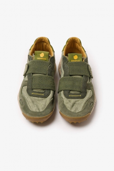 Satorisan Sneakers| Chacrona Elastics Linen Sneakers|Sport Shoes For Men| Surfwax Surf Clothing shop since 2010