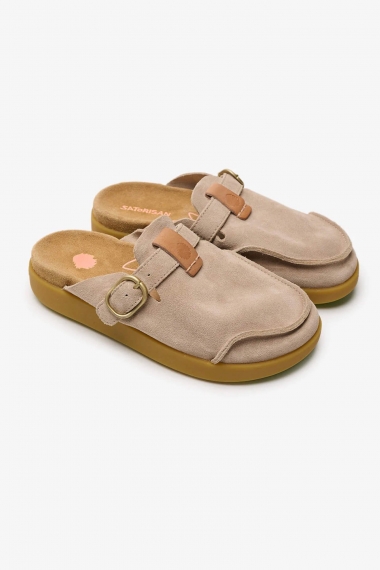 Satorisan Hoote Lux Clog | Leather Shoes| Surfwax Surf Clothing shop since 2010| Sustainable Footwear