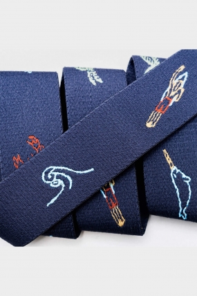 Arcade Save The Waves Stretch Belt| Surfwax Surf Clothing shop since 2010|Travel Friendly Belt