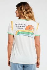 Ripcurl Surf Side Ringer Summer Top | Moteriška vasariška palaidinė| Surfwax Surf stiliaus aprangos parduotuvė nuo 2010
