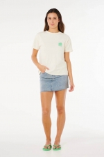 Ripcurl Surf Puff Tee| Moteriška vasariška palaidinė| Surfwax Surf stiliaus aprangos parduotuvė nuo 2010