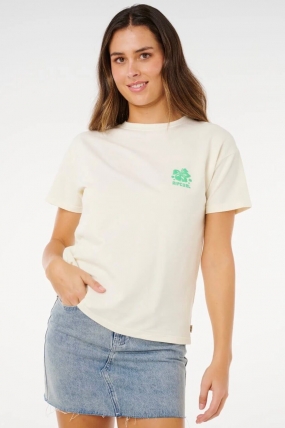 Ripcurl Surf Puff Tee| Summer T-Shirt for Women | Surfwax Surf Clothing shop since 2010