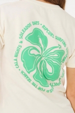 Ripcurl Surf Puff Tee| Moteriška vasariška palaidinė| Surfwax Surf stiliaus aprangos parduotuvė nuo 2010