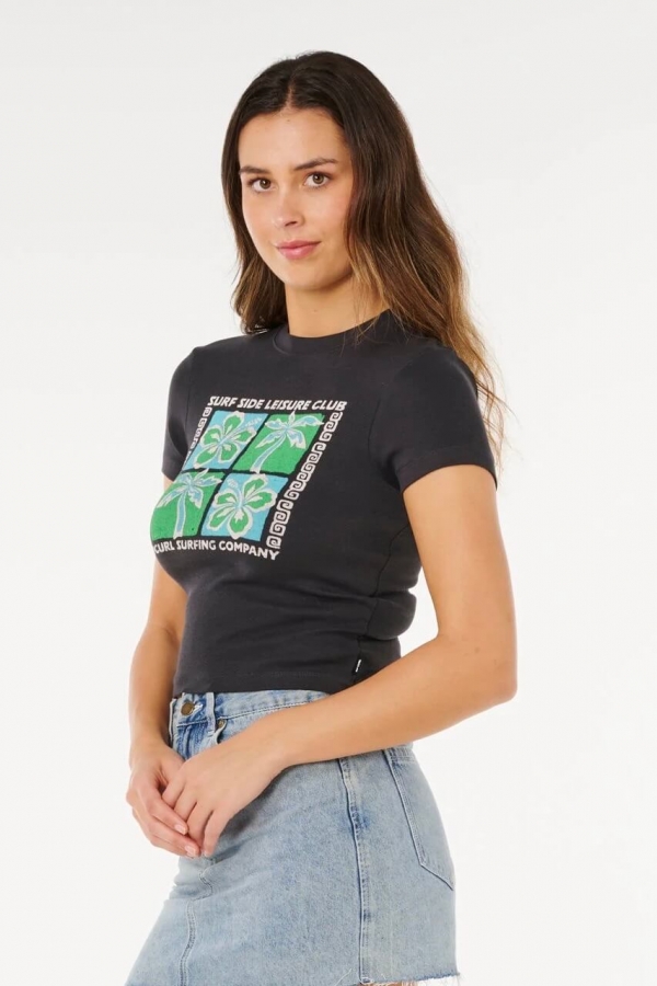 Ripcurl Surf Side Tee| Summer T-Shirt for Women | Surfwax Surf Clothing shop since 2010