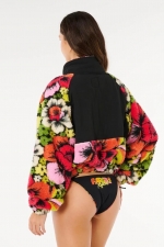 RipCurl Blooming Polar Fleece| Cosy Jacket For Women|Surfwax Surf Clothing shop since 2010