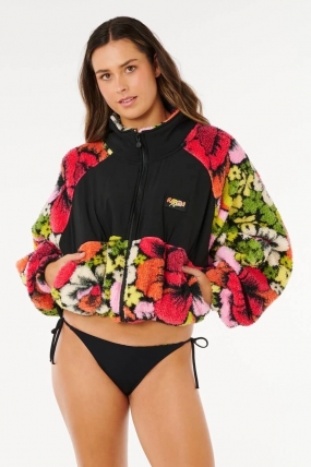 RipCurl Blooming Polar Fleece| Cosy Jacket For Women|Surfwax Surf Clothing shop since 2010