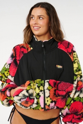 RipCurl Blooming Polar Fleece| Cosy Jacket For Women|Surfwax Surf Clothing shop since 2010