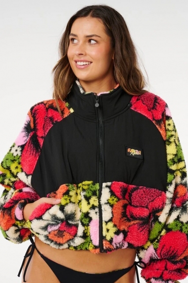 RipCurl Blooming Polar Fleece| Cosy Jacket For Women|Surfwax Surf Clothing shop since 2010