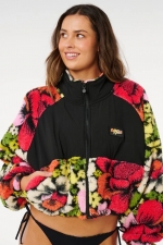 RipCurl Blooming Polar Fleece| Cosy Jacket For Women|Surfwax Surf Clothing shop since 2010