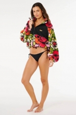 RipCurl Blooming Polar Fliso Džemperis|Surfwax Surf stiliaus aprangos parduotuvė nuo 2010| Šiltas Moteriškas Bliuzonas