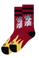 American Socks Bad Mood Kojinės| Surfwax Surf stiliaus aprangos parduotuvė nuo 2010| Drėgmę Sugeriančios Sportinės Kojinės