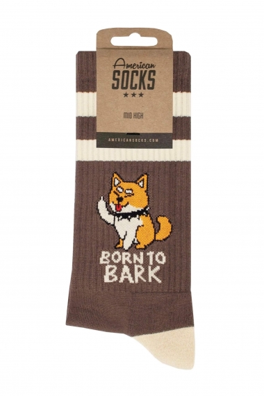 American Socks Born To Bark Kojinės