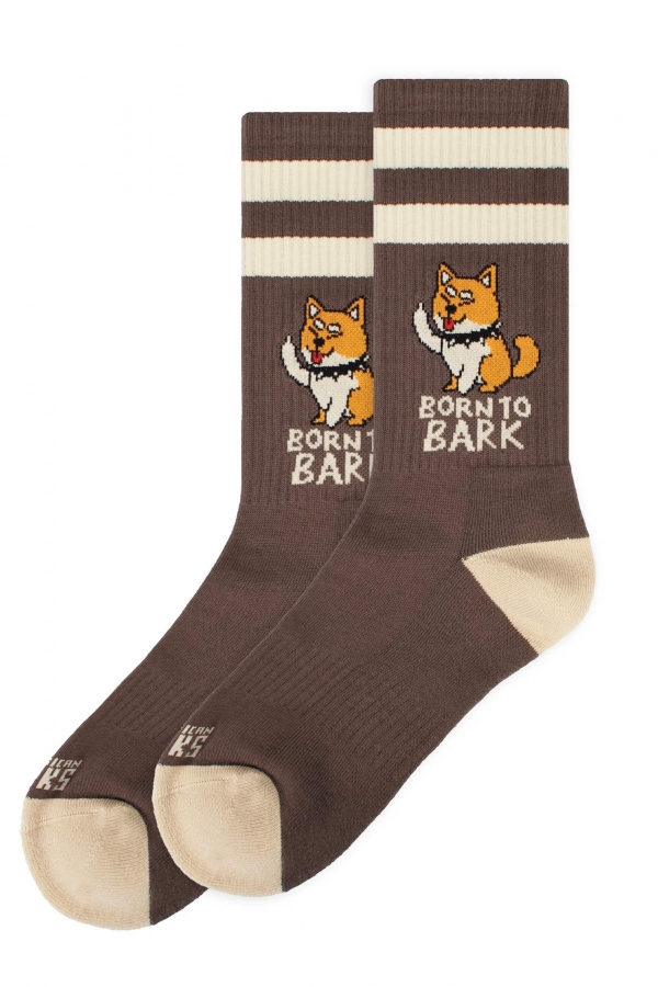 American Socks Born To Bark Kojinės