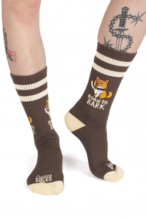 American Socks Born To Bark Kojinės