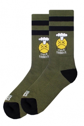 American Socks Over Thinker Kojinės| Surfwax Surf stiliaus aprangos parduotuvė nuo 2010| Kvėpuojančios Sportinės Kojinės