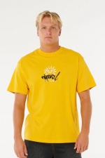 RipCurl Inner Visions Rotten Sun Vyriški Marškinėliai|Surfwax Surf stiliaus aprangos parduotuvė nuo 2010