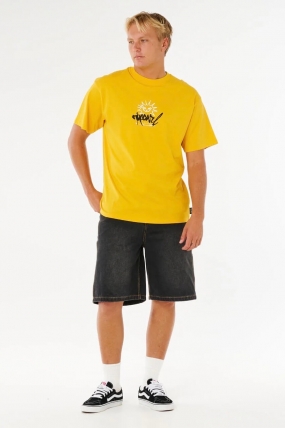RipCurl Inner Visions Rotten Sun Short Sleeve Shirt For Women|Surfwax Surf Clothing shop since 2010