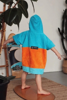 WAVE HAWAII Poncho Keiko Gobtuvas Vaikams|Rankšluostis| Pončas|Surfwax Surf stiliaus apranga