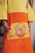WAVE HAWAII Poncho Beach Gobtuvas Vaikams|Rankšluostis| Pončas|Surfwax Surf stiliaus apranga