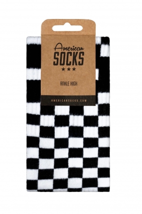 American Socks Checkerboard Kojinės| Surfwax Surf stiliaus aprangos parduotuvė nuo 2010| Kvėpuojančios Sportinės Kojinės