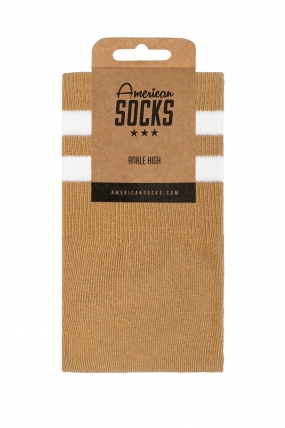 American Socks Mustard Kojinės| Surfwax Surf stiliaus aprangos parduotuvė nuo 2010| Kvėpuojančios Sportinės Kojinės