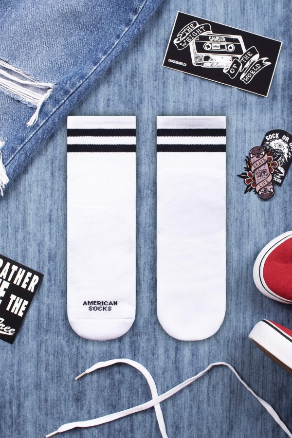 American Socks Old School Kojinės| Surfwax Surf stiliaus aprangos parduotuvė nuo 2010| Kvėpuojančios Sportinės Kojinės