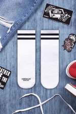 American Socks Old School Kojinės| Surfwax Surf stiliaus aprangos parduotuvė nuo 2010| Kvėpuojančios Sportinės Kojinės