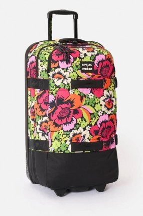 RipCurl F-Light Global 100L Blooming Kelioninis Krepšys ant Ratukų|Surfwax Surf stiliaus aprangos parduotuvė nuo 2010