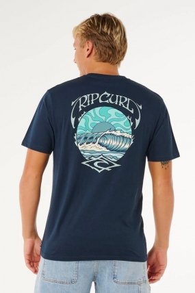 RipCurl Desti Animals Vyriški Marškinėliai|Surfwax Surf stiliaus aprangos parduotuvė nuo 2010| Laisvalaikio Apranga