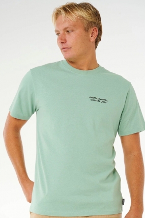RipCurl Vaporcool Search Peak Vyriški Marškinėliai |Surfwax Surf stiliaus aprangos parduotuvė nuo 2010