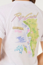 Ripcurl Hayley O Tee| Moteriška vasariška palaidinė| Surfwax Surf stiliaus aprangos parduotuvė nuo 2010
