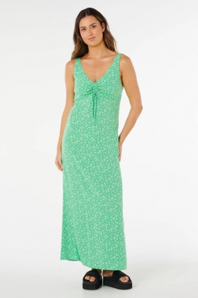 RipCurl Surf Side Maxi Dress| Long Dress For Women|Surfwax Surf Clothing shop since 2010