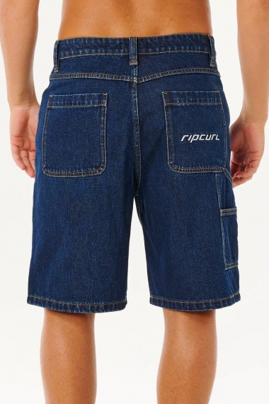 RipCurl Nu Dose Džinsiniai Vyriški Šortai| Surfwax Surf stiliaus aprangos parduotuvė nuo 2010| Baggy Fit