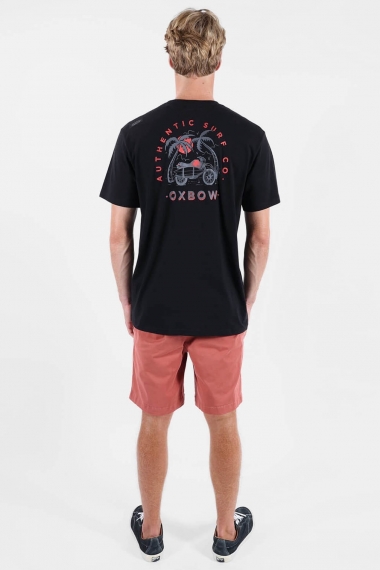 Oxbow CRUISER Vyriški Marškinėliai Vasarai|Surfwax Surf stiliaus aprangos parduotuvė nuo 2010| Trumparankoviai Marškinėliai