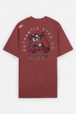 Oxbow CRUISER Surf Style T-Shirt For Men| Surfwax Surf Clothing shop since 2010