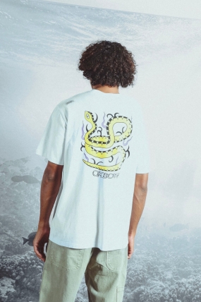 Oxbow SEASNAKE Vyriški Marškinėliai Vasarai|Surfwax Surf stiliaus aprangos parduotuvė nuo 2010| Trumparankoviai Marškinėliai