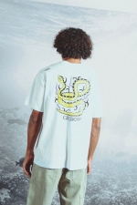 Oxbow SEASNAKE Vyriški Marškinėliai Vasarai|Surfwax Surf stiliaus aprangos parduotuvė nuo 2010| Trumparankoviai Marškinėliai