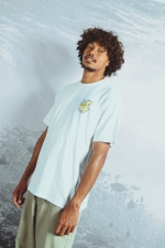 Oxbow SEASNAKE Vyriški Marškinėliai Vasarai|Surfwax Surf stiliaus aprangos parduotuvė nuo 2010| Trumparankoviai Marškinėliai