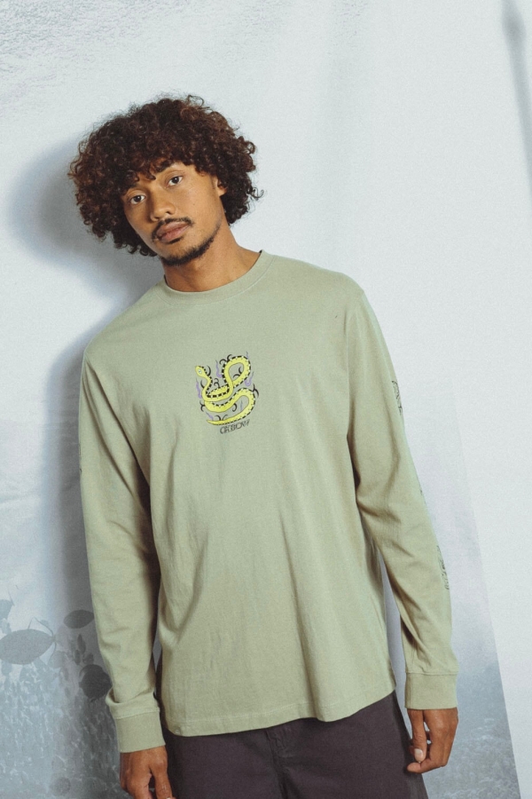Oxbow SEASNAKE Surf Style T-Shirt For Men| Surfwax Surf Clothing shop since 2010