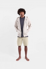 Oxbow RADIATE Men's Zip Hoodie | 100% Organic Cotton | Eternal Collection | Swirl Graphic Print | Surfwax 