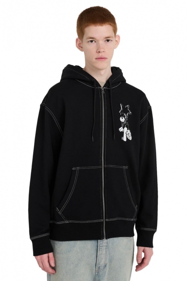 ElementIcon Keychain Hoodie For Men | Skate Style Sweatshirt |Surfwax Surf Clothing shop since 2010