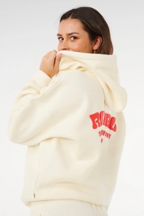 Ripcurl Lithuania | Surf Puff Heritage Hood Fleece | Fleece For Women | Surfwax Surf Clothing Shop Since 2010