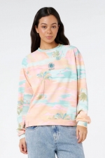 Ripcurl Lithuania | Catalina Island Oversize Crew Fleece | Fleece For Women | Surfwax Surf Clothing Shop Since 2010