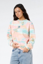 Ripcurl Lithuania | Catalina Island Oversize Crew Fleece | Fleece For Women | Surfwax Surf Clothing Shop Since 2010