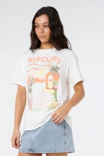 Ripcurl Half Moon Bay Tee| Moteriška vasariška palaidinė| Surfwax Surf stiliaus aprangos parduotuvė nuo 2010