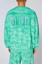 Chiemsee Men's Loose Fit Hoodie | Large Graphic Back Print | Soft Brushed Oversized Sweatshirt | Surfwax