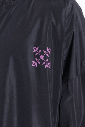 Oxbow OUILLE Black Changing Poncho | 5K/5K Membrane | Waterproof And Breathable | Recycled Materials | Surfwax