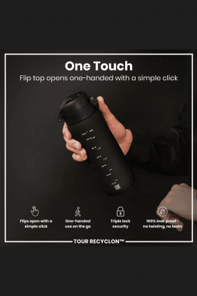 Ion8 Water Bottle 750ml | Leak-Proof Hydration Bottle | Travel And Sports Use | Surfwax Surf Clothing Shop Since 2010