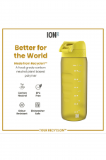 Ion8 Gertuvė 750 ml | Nepralaidi Gertuvė Sportui Ir Kelionėms | Patogi Kasdieniam Naudojimui | Surfwax