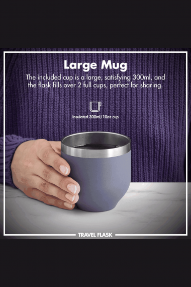 Ion8 Vacuum Insulated Flask 700ml | Travel, Work And Outdoor Adventures | Keeps Drinks Hot Or Cold For Over 12 Hours 